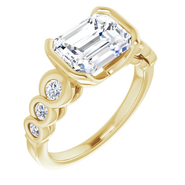 14K Yellow Engagement Ring Mounting