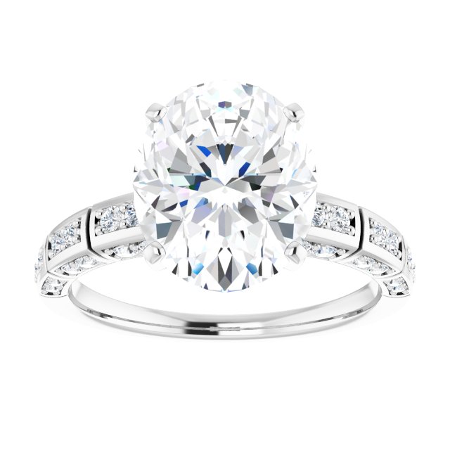 Platinum Engagement Ring Mounting