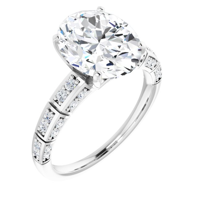 Platinum Engagement Ring Mounting