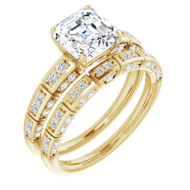 14K Yellow Engagement Ring Mounting