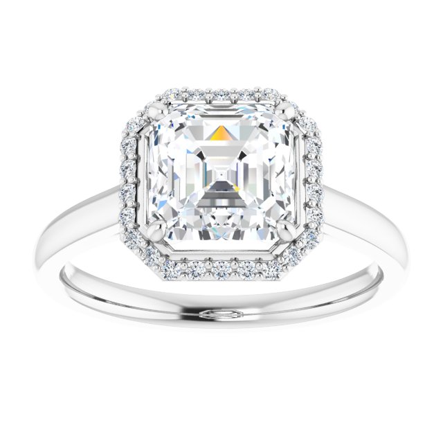 Platinum Engagement Ring Mounting