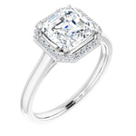 Platinum Engagement Ring Mounting