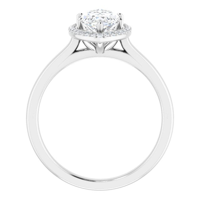 Platinum Engagement Ring Mounting