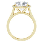 14K Yellow Engagement Ring Mounting