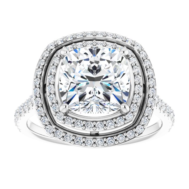 Platinum Engagement Ring Mounting