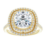 18K Yellow Engagement Ring Mounting