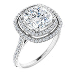 Platinum Engagement Ring Mounting