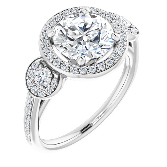 Platinum Engagement Ring Mounting