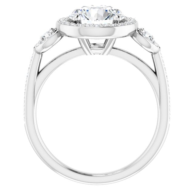 Platinum Engagement Ring Mounting