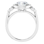 Platinum Engagement Ring Mounting