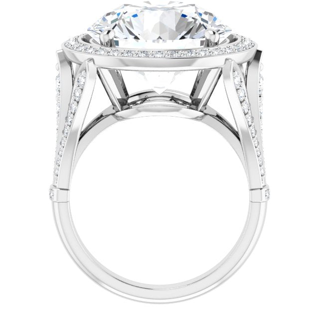 Platinum Engagement Ring Mounting