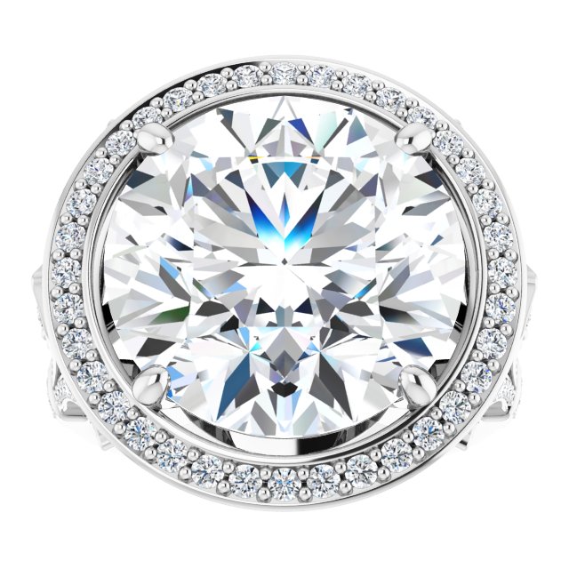 Platinum Engagement Ring Mounting