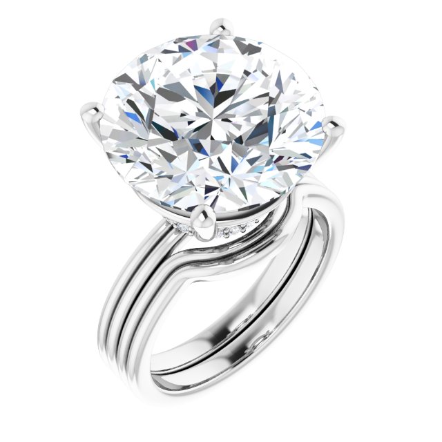 Platinum Engagement Ring Mounting