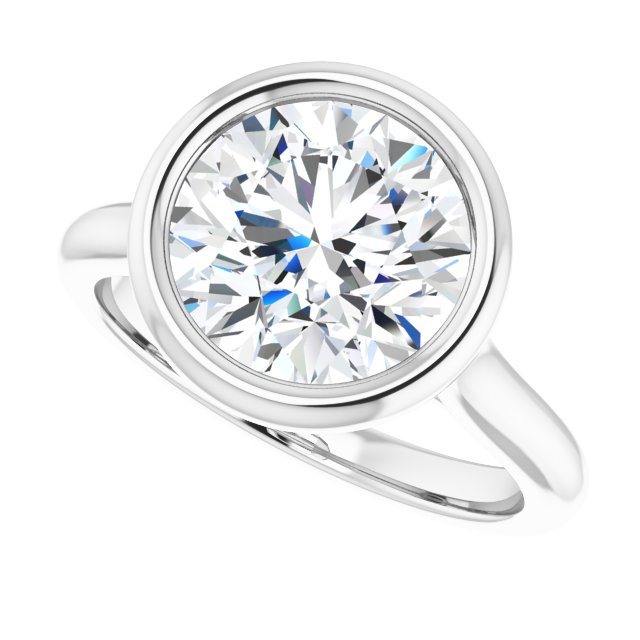 Platinum Engagement Ring Mounting