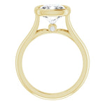 14K Yellow Engagement Ring Mounting